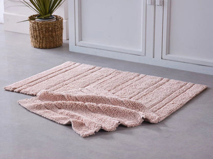 Banyo Paspası Pera Pudra - Pudra - Evdeco