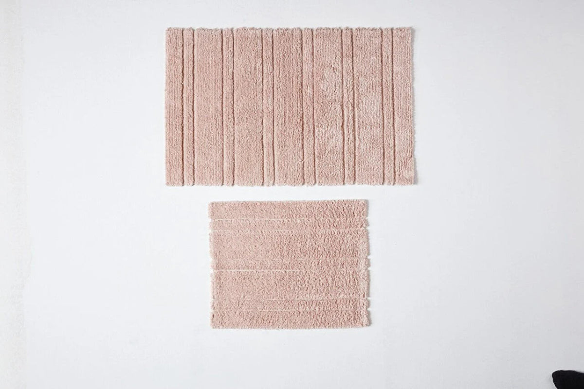 Banyo Paspası Pera Pudra - Pudra - Evdeco