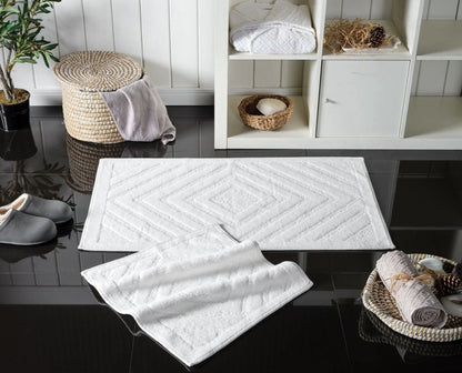 Banyo Paspası Zena Krem - Krem - Evdeco