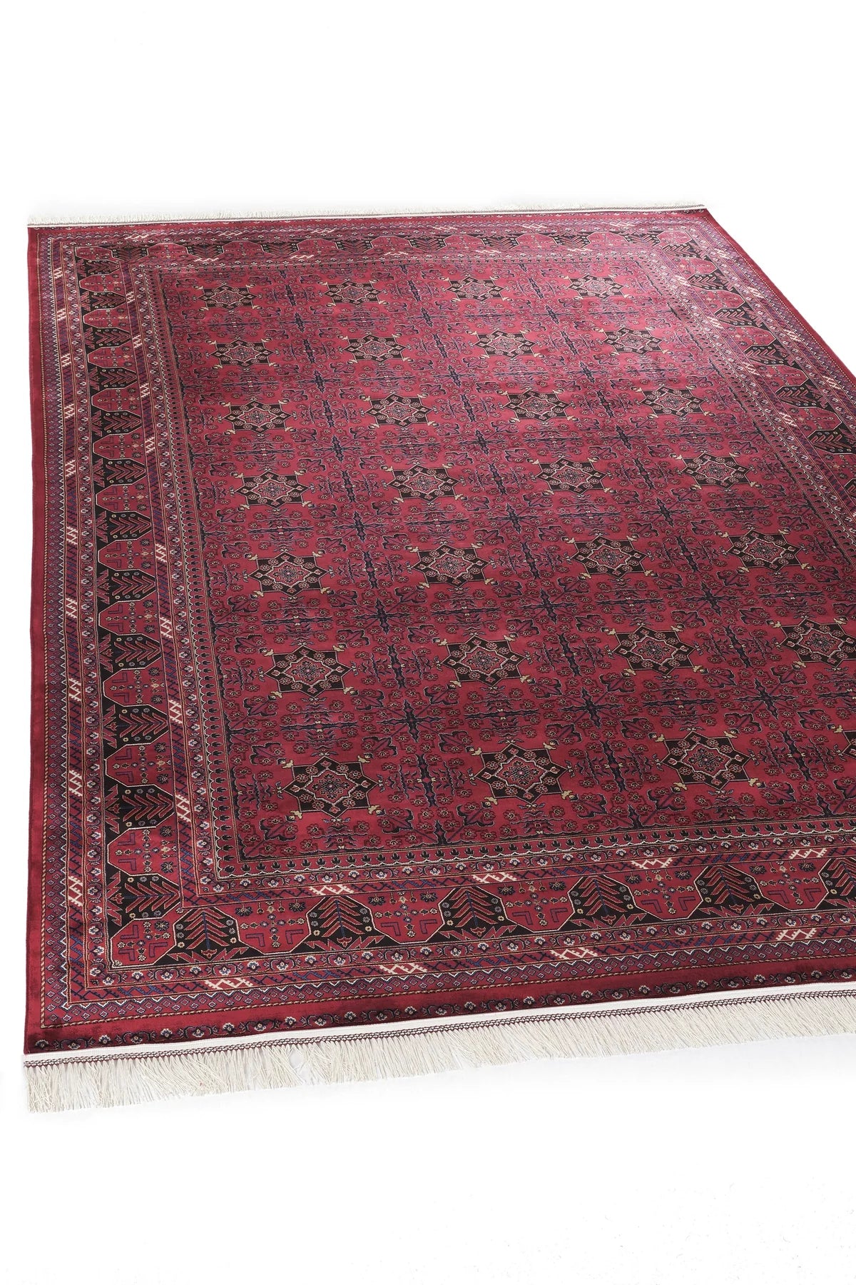 Seka Halı İsfahan 8731İS Bordo - Makine Halısı