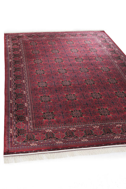 Seka Halı İsfahan 8731İS Bordo - Makine Halısı