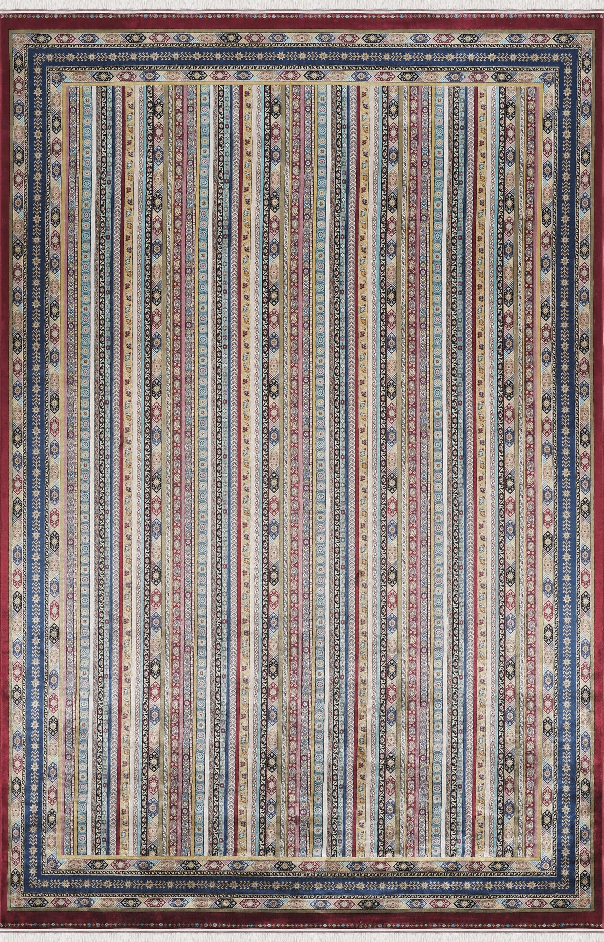 Seka Halı İsfahan 8741BU Bordo - Makine Halısı