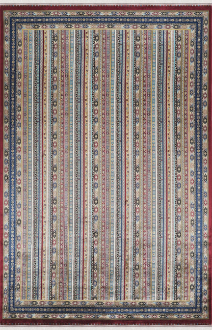 Seka Halı İsfahan 8741BU Bordo - Makine Halısı