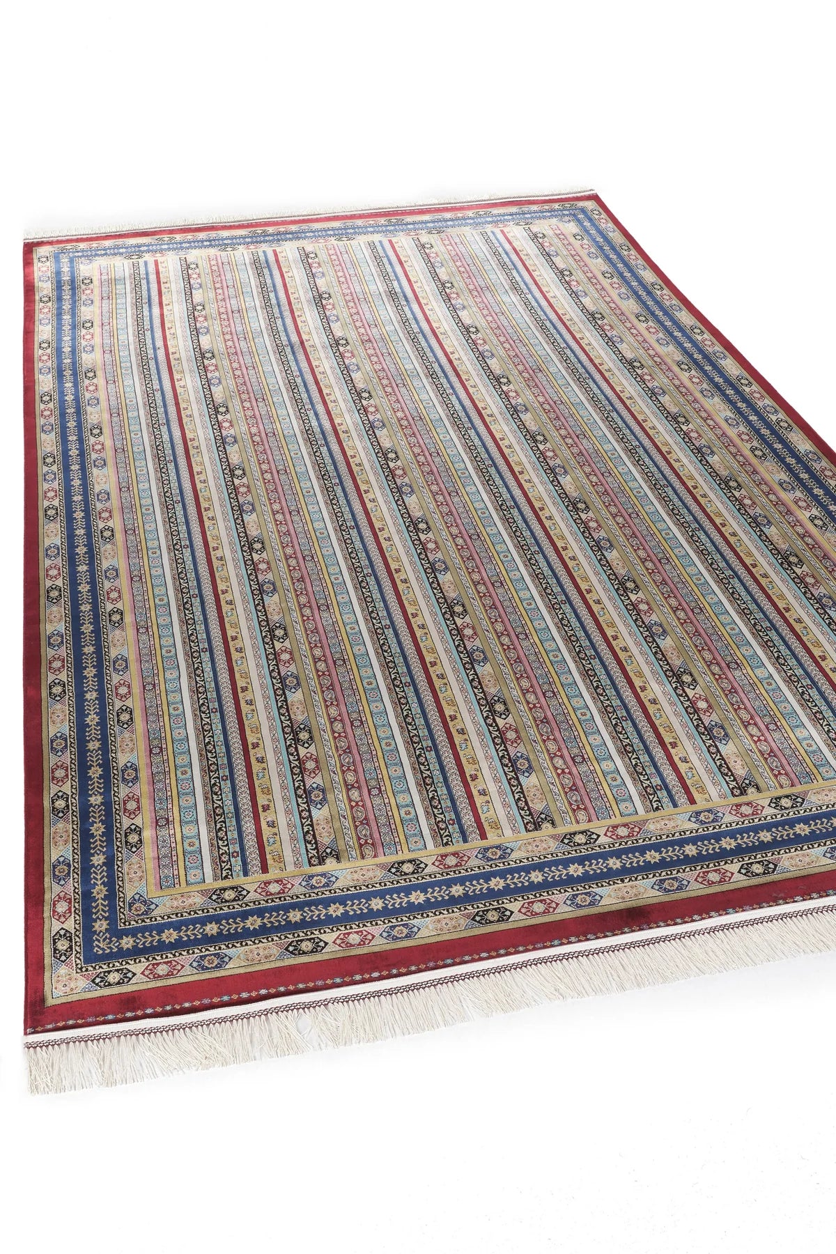 Seka Halı İsfahan 8741BU Bordo - Makine Halısı