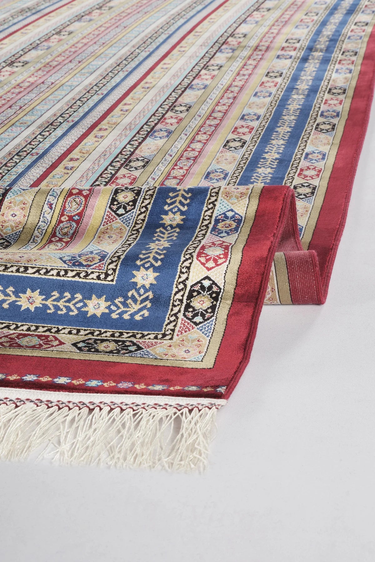 Seka Halı İsfahan 8741BU Bordo - Makine Halısı