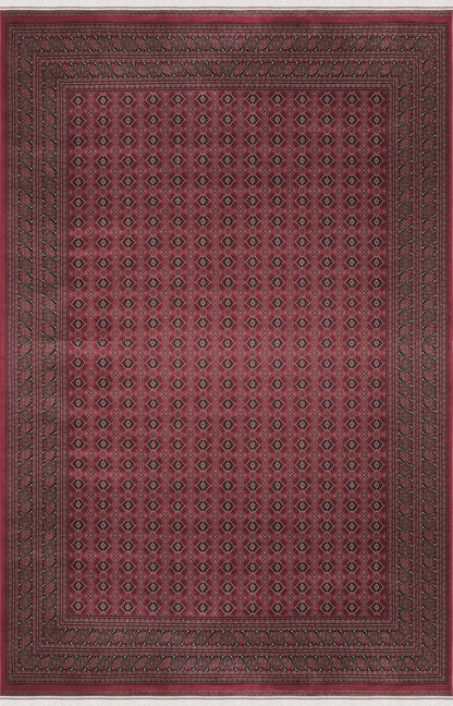 Seka Halı İsfahan 8751BU Bordo - Makine Halısı