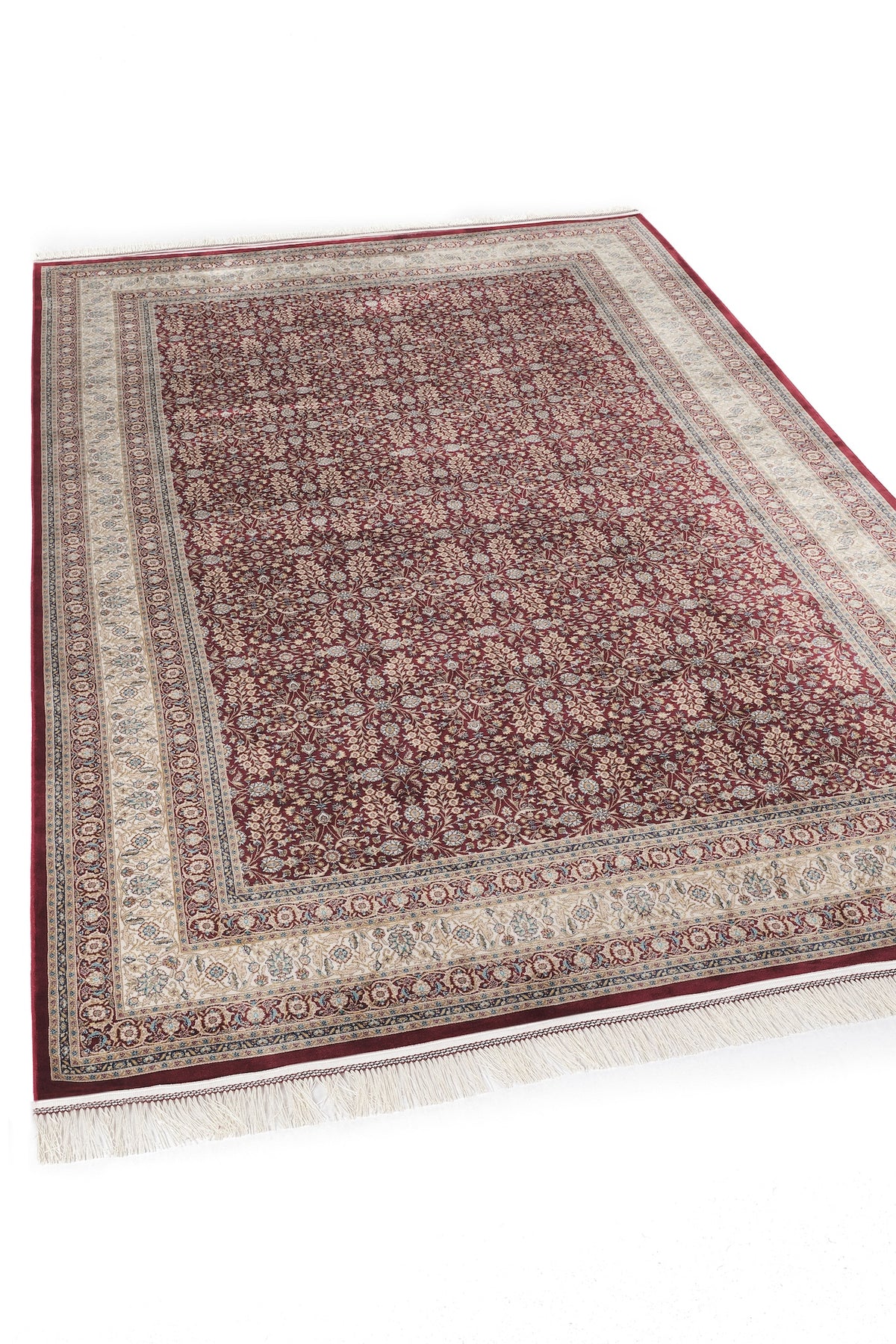 Seka Halı İsfahan 8771BU Bordo - Makine Halısı