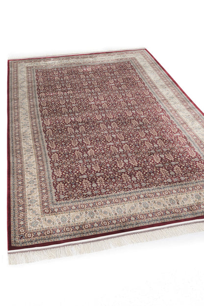 Seka Halı İsfahan 8771BU Bordo - Makine Halısı