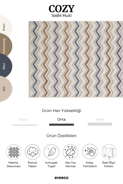 Seka Halı Cozy 16884 Multi Halı
