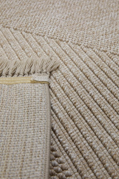 Evdeco Vena 1455 Vizon Yumuşak ve Parlak Tuşeli Kesme Halı