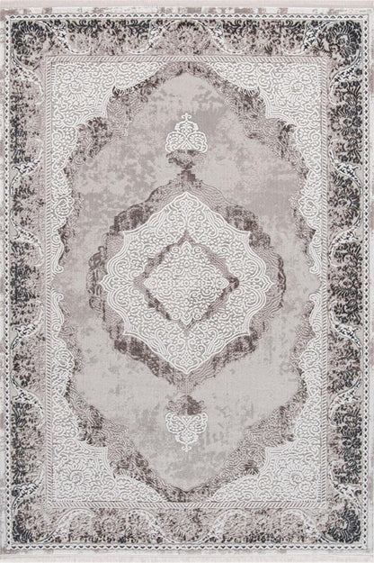 Evdeco Miras 6803 Kahverengi Salon Halısı