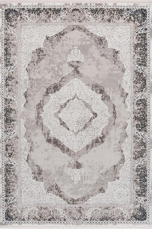 Evdeco Miras 6803 Kahverengi Salon Halısı