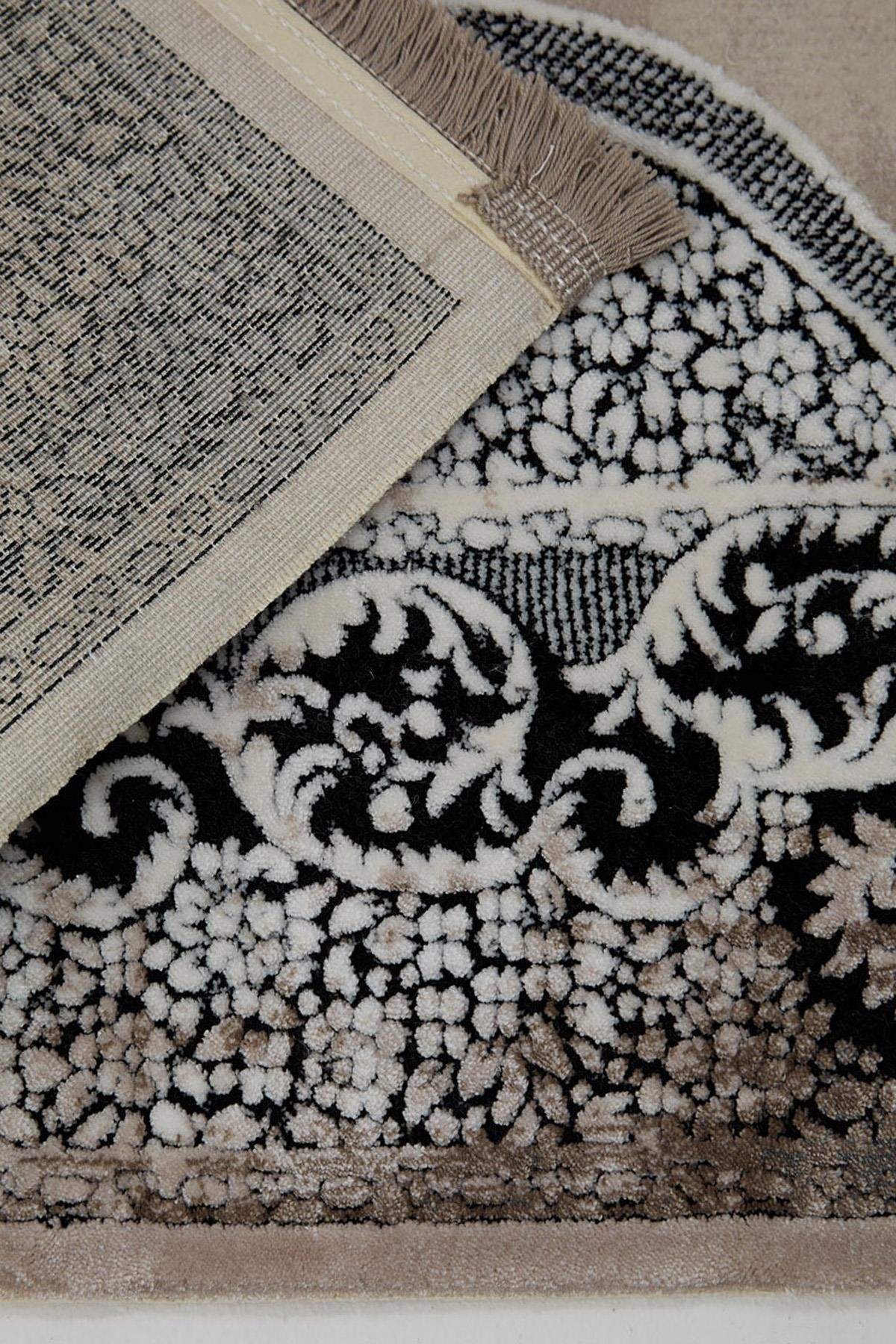 Seka Halı Miras 6804 Gri Siyah Salon Halısı