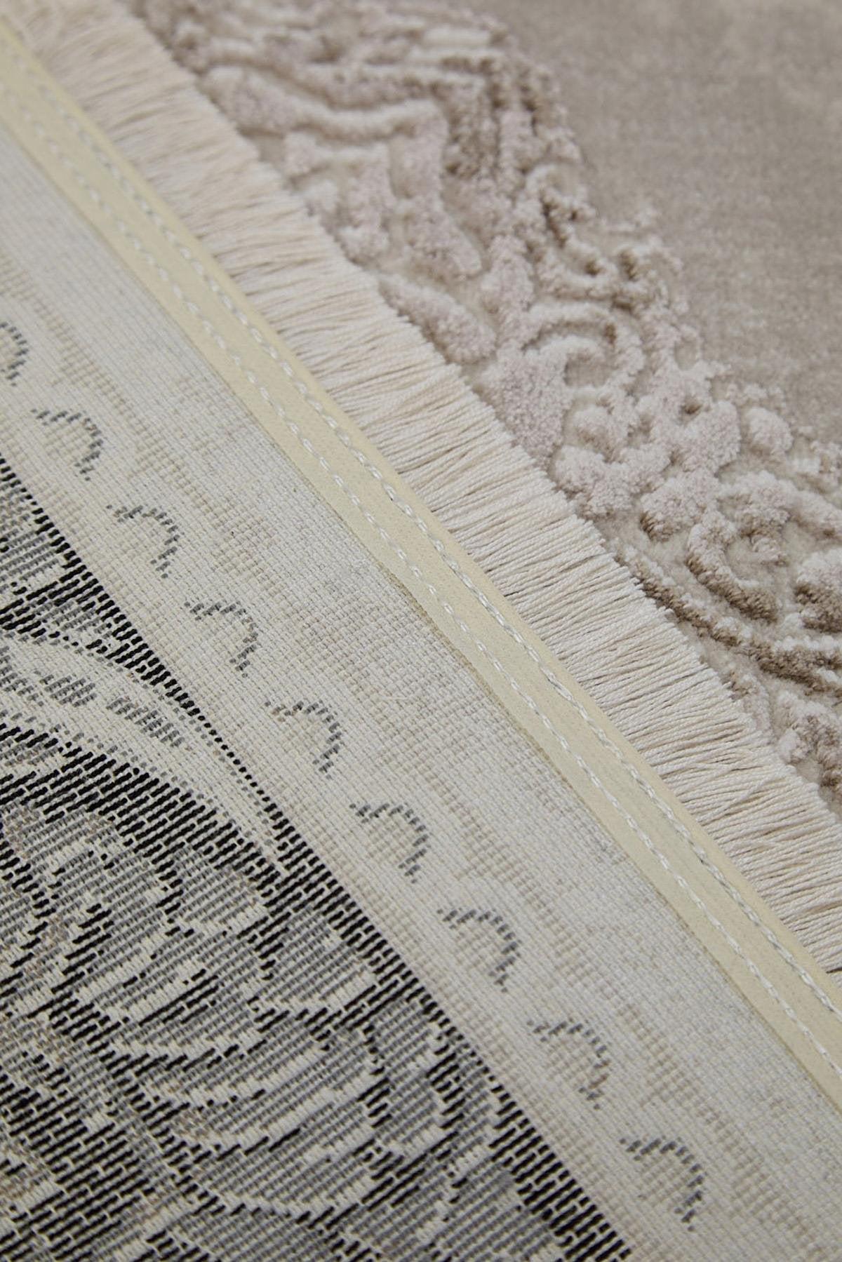 Seka Halı Miras 6805 Gri Siyah Salon Halısı