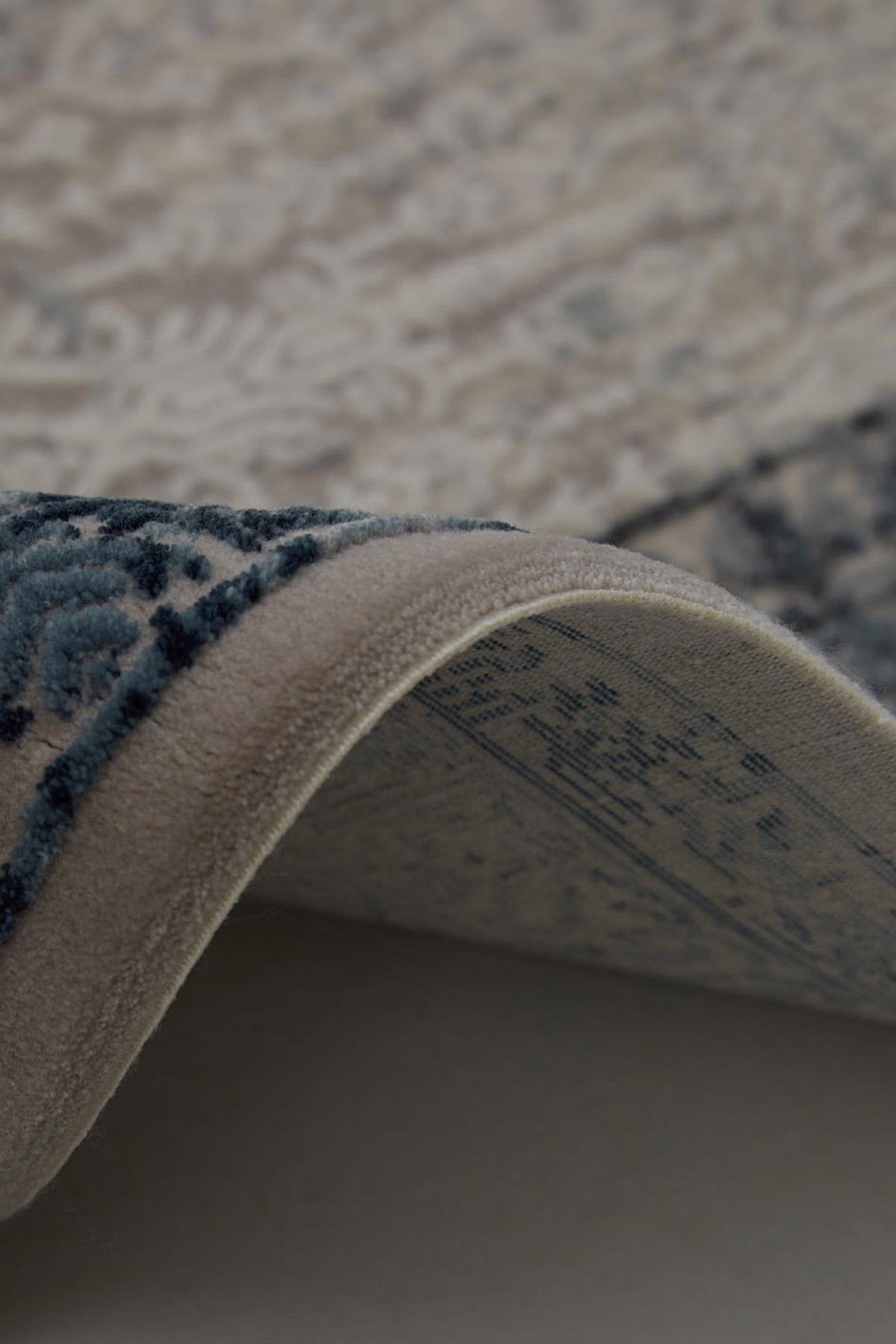 Seka Halı Miras 6809 Gri Mavi Salon Halısı