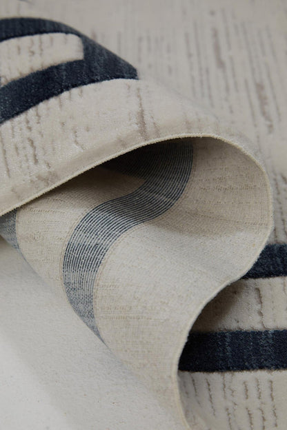 Seka Halı Miras 6810 Gri Mavi Salon Halısı