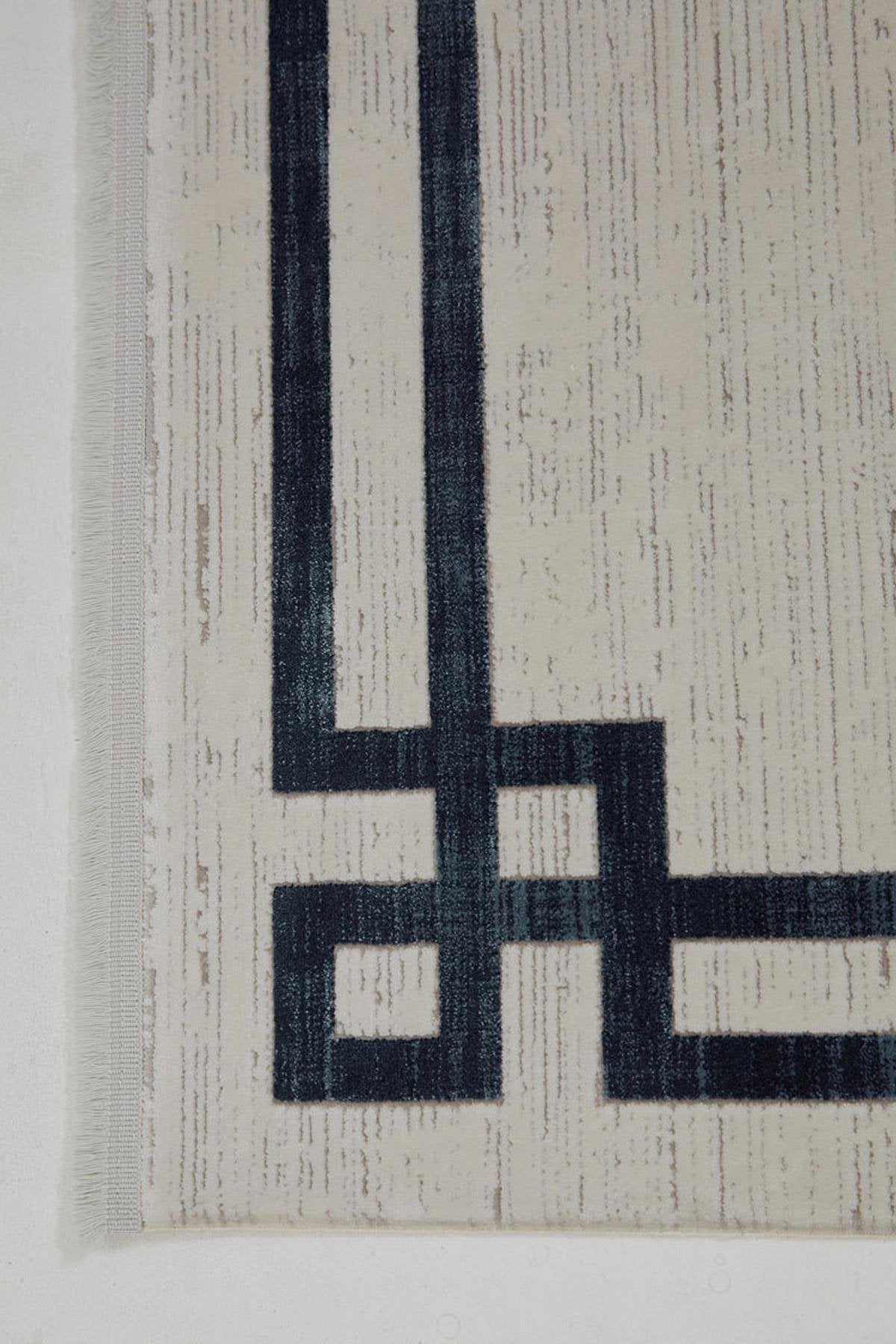 Seka Halı Miras 6810 Gri Mavi Salon Halısı