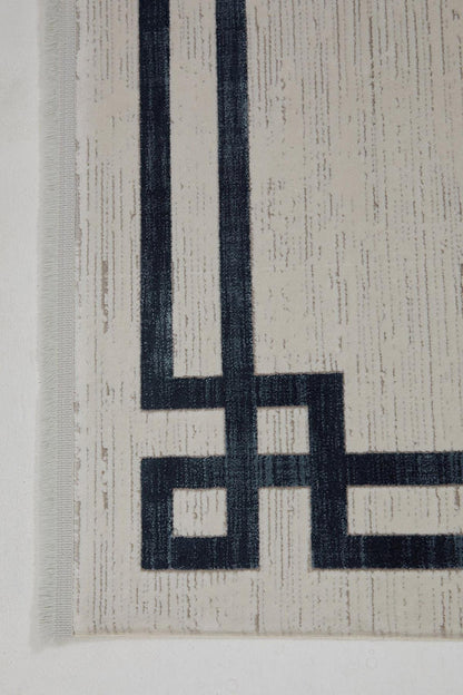 Seka Halı Miras 6810 Gri Mavi Salon Halısı