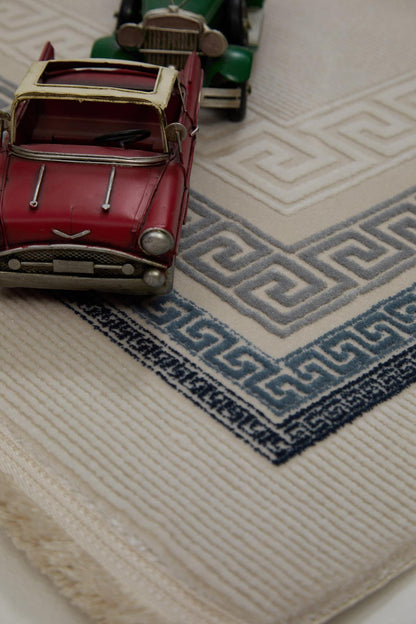 Seka Halı Miras 6811 Gri Mavi Salon Halısı