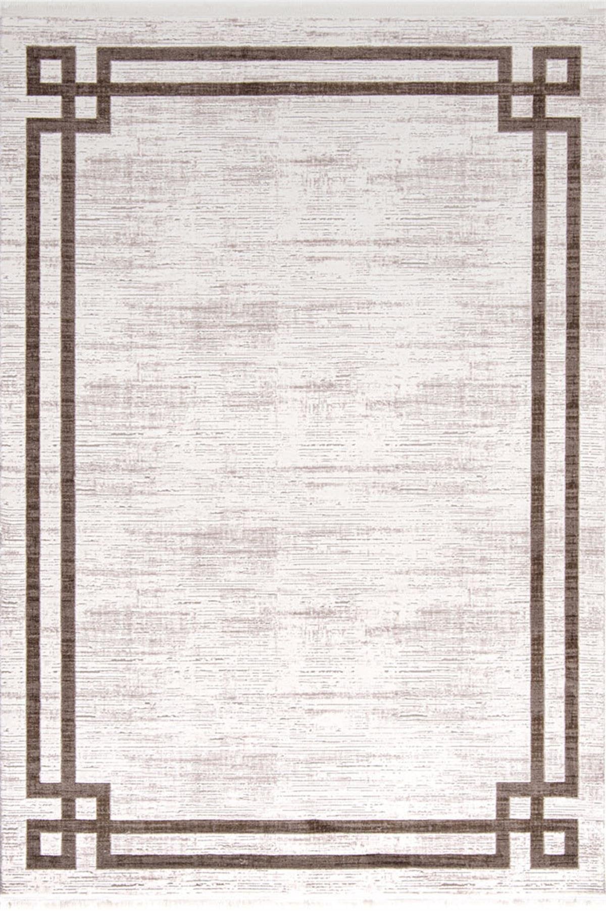 Evdeco Miras 6813 Kahverengi Salon Halısı