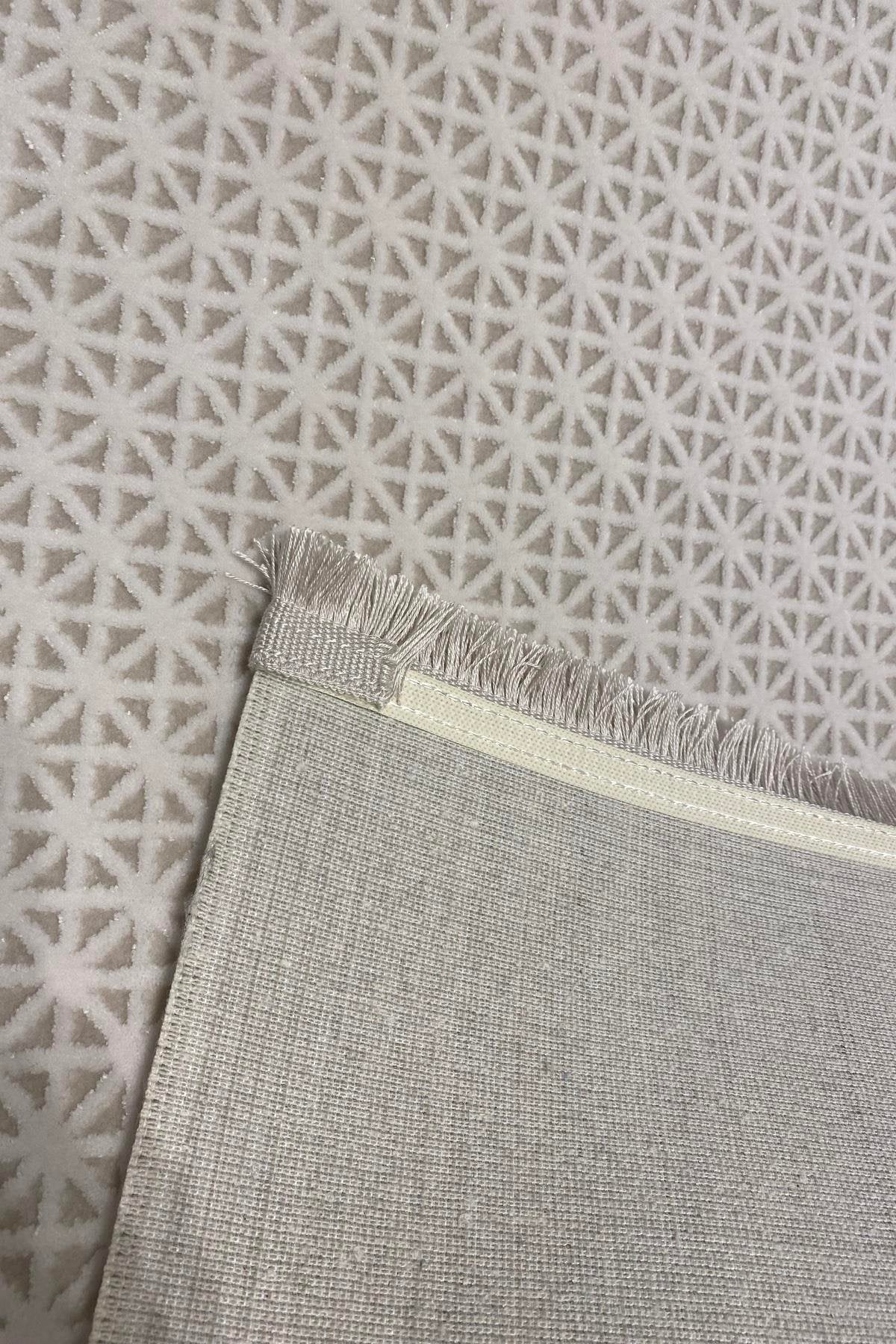 Evdeco Miras 6818 Beyaz Salon Halısı