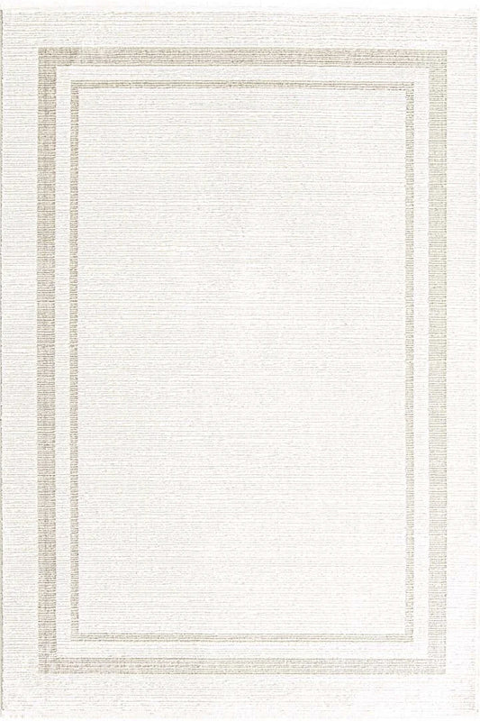 Evdeco Aden 8602 Krem Yumuşak Dokulu Salon Halısı - Krem - Evdeco