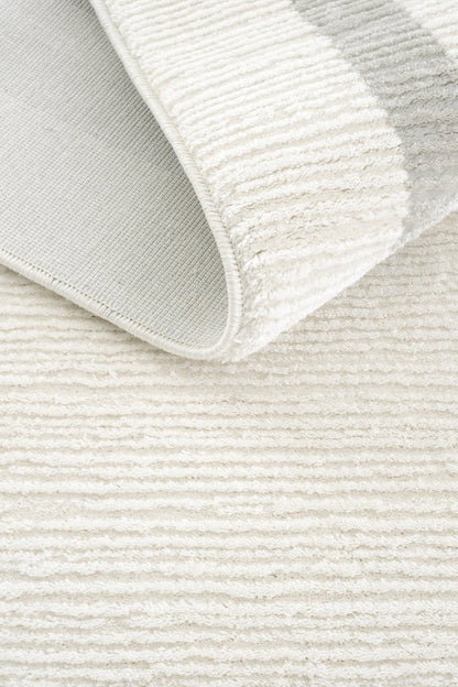 Evdeco Aden 8603 Krem Yumuşak Dokulu Salon Halısı - Krem - Evdeco