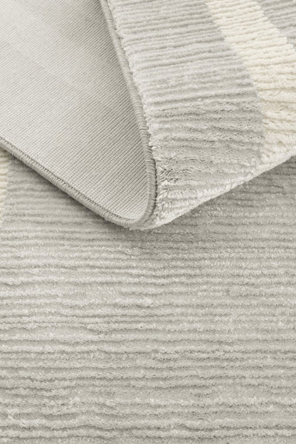 Evdeco Aden 8605 Gri Yumuşak Dokulu Salon Halısı - Gri - Evdeco