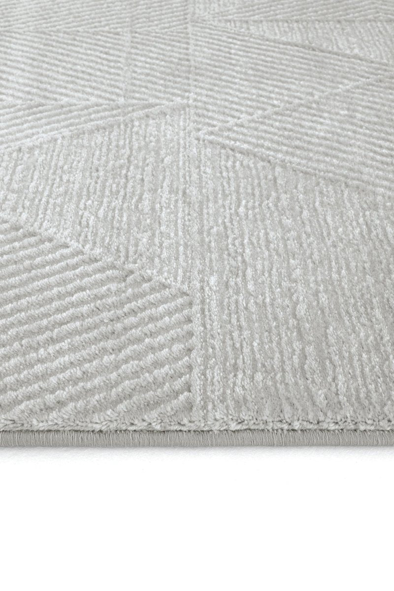 Evdeco Aden 8606 Gri Yumuşak Dokulu Salon Halısı - Gri - Evdeco