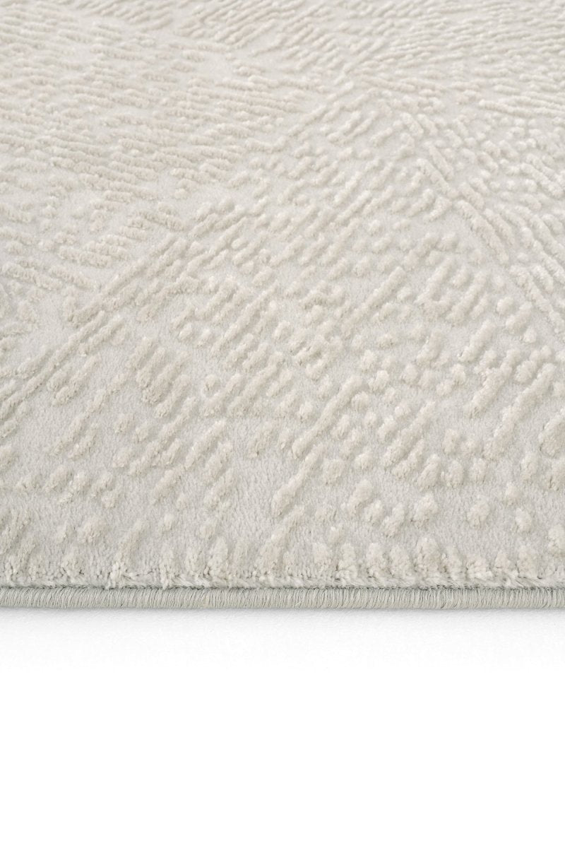 Evdeco Aden 8607 Gri Yumuşak Dokulu Salon Halısı - Gri - Evdeco