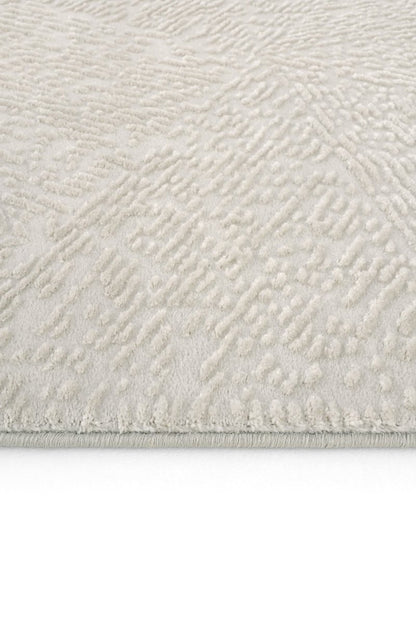 Evdeco Aden 8607 Gri Yumuşak Dokulu Salon Halısı - Gri - Evdeco