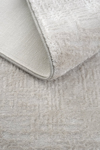 Evdeco Aden 8609 Gri Yumuşak Dokulu Salon Halısı - Gri - Evdeco