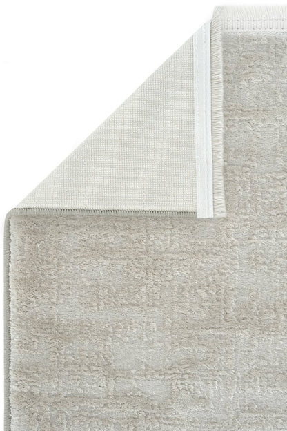 Evdeco Aden 8609 Gri Yumuşak Dokulu Salon Halısı - Gri - Evdeco