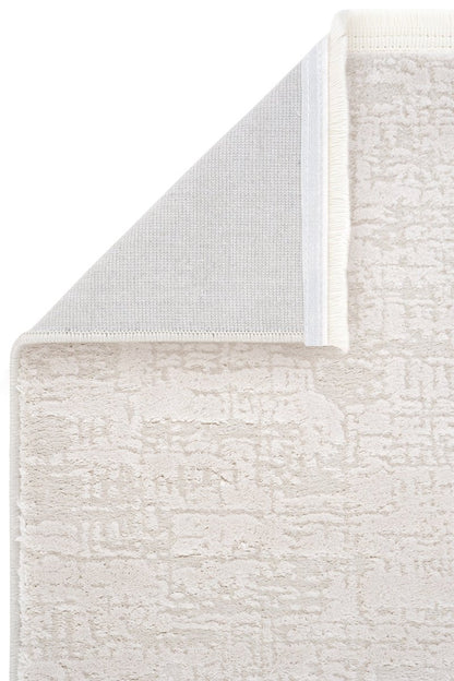 Evdeco Aden 8610 Krem Yumuşak Dokulu Salon Halısı - Krem - Evdeco