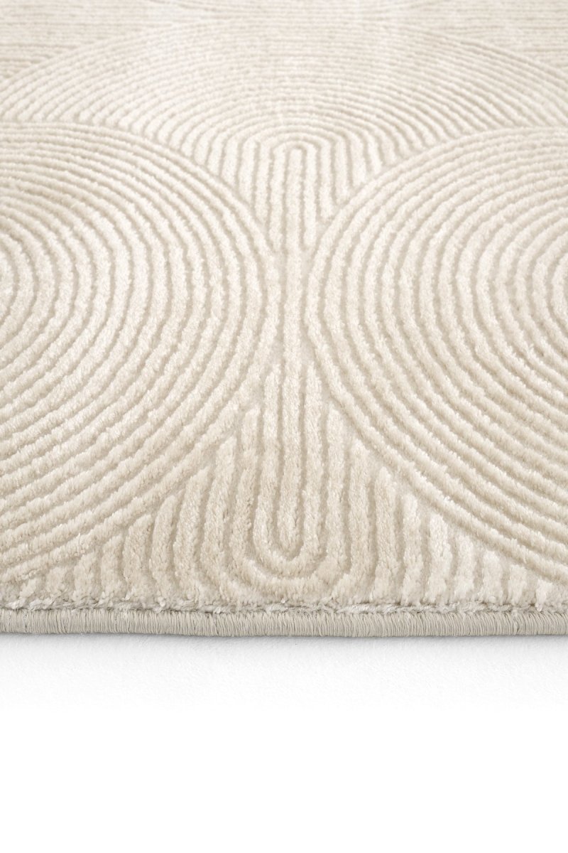 Evdeco Aden 8613 Bej Yumuşak Dokulu Salon Halısı - Bej - Evdeco