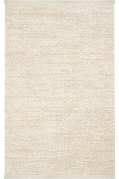 Evdeco Alya 9505 Bej Bukle Görünümlü Salon Dokuma Makine Halısı - Bej - Evdeco
