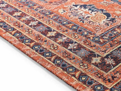 Evdeco Anatolia 15915 Kiremit Afgan Halı - Kiremit - Evdeco