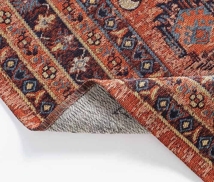 Evdeco Anatolia 15915 Kiremit Afgan Halı - Kiremit - Evdeco