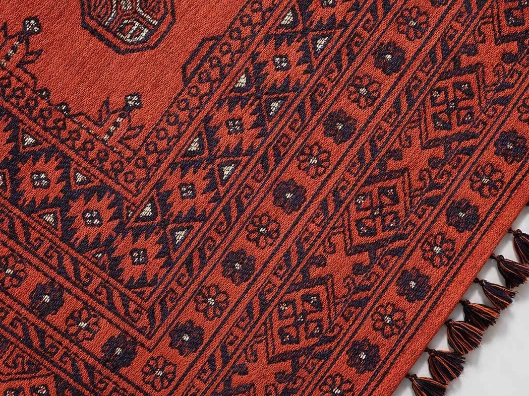 Evdeco Anatolia 15916 Kırmızı Afgan Halı - Kırmızı - Evdeco