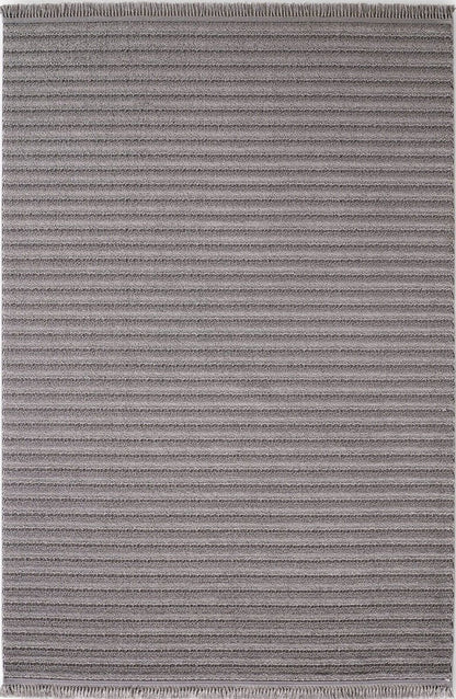 Evdeco Cozy 16666 Gri Halı - Gri - Evdeco