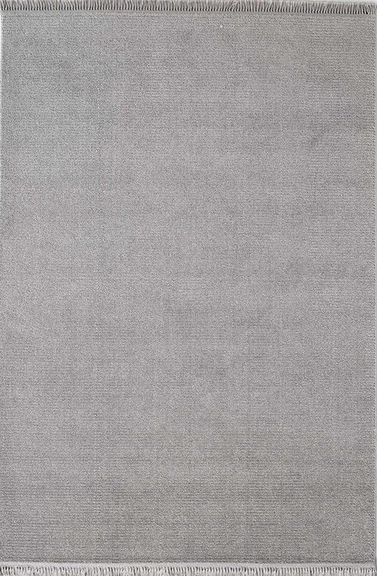 Evdeco Cozy 16667 Gri Halı - Gri - Evdeco