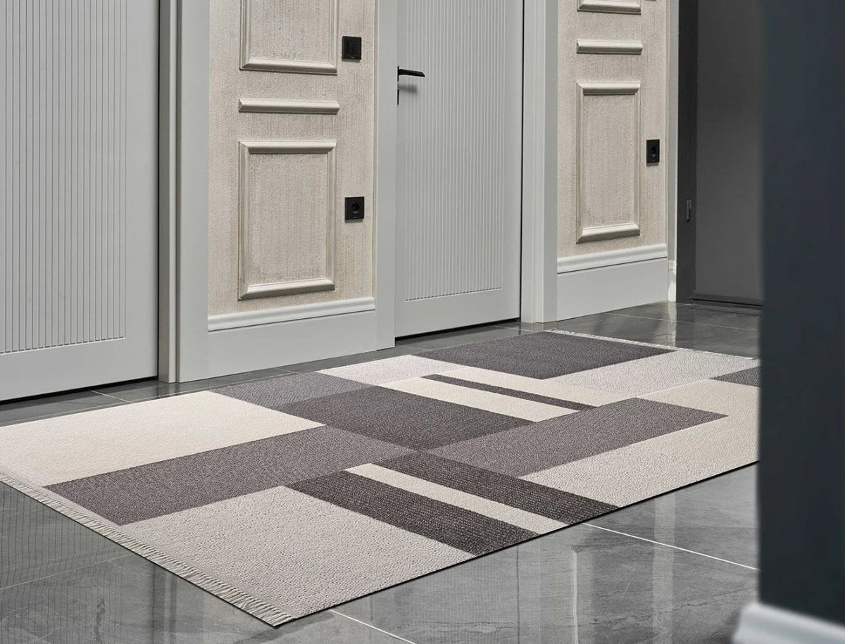 Evdeco Cozy 16827 Gri Halı - Gri - Evdeco