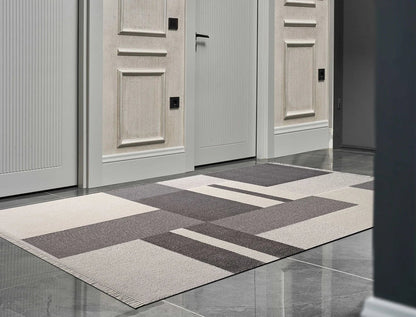 Evdeco Cozy 16827 Gri Halı - Gri - Evdeco