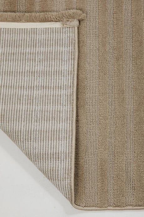 Evdeco Elizya 3102 Vizon Modern Kesme Yolluk Halı - Vizon - Evdeco