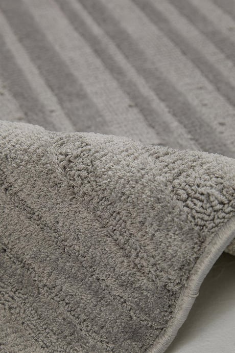 Evdeco Elizya 3103 Gri Modern Kesme Yolluk Halı - Gri - Evdeco