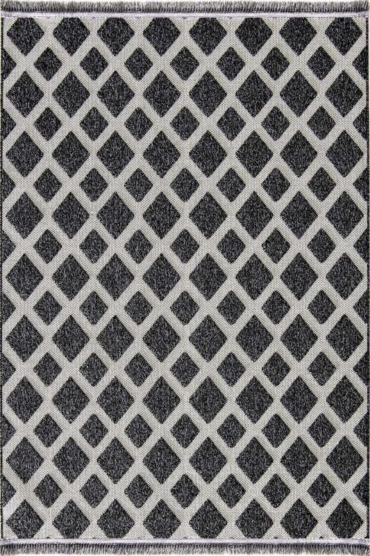 Seka Halı Tina 7508 Antrasit Yumuşak Tuşeli Kesme Halı