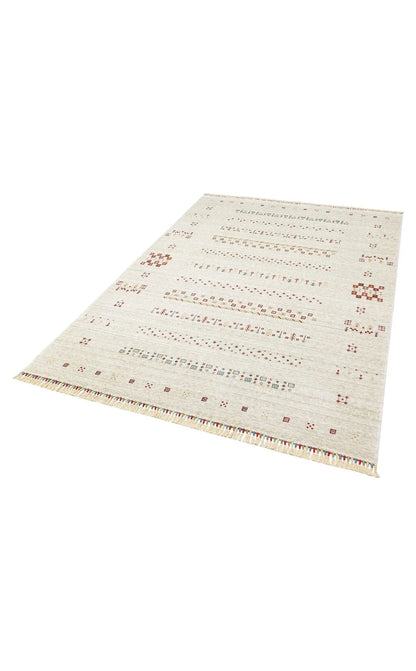 Seka Halı Heriz 06  Beige Uşak El Dokuma Özel Tezgah Halısı
