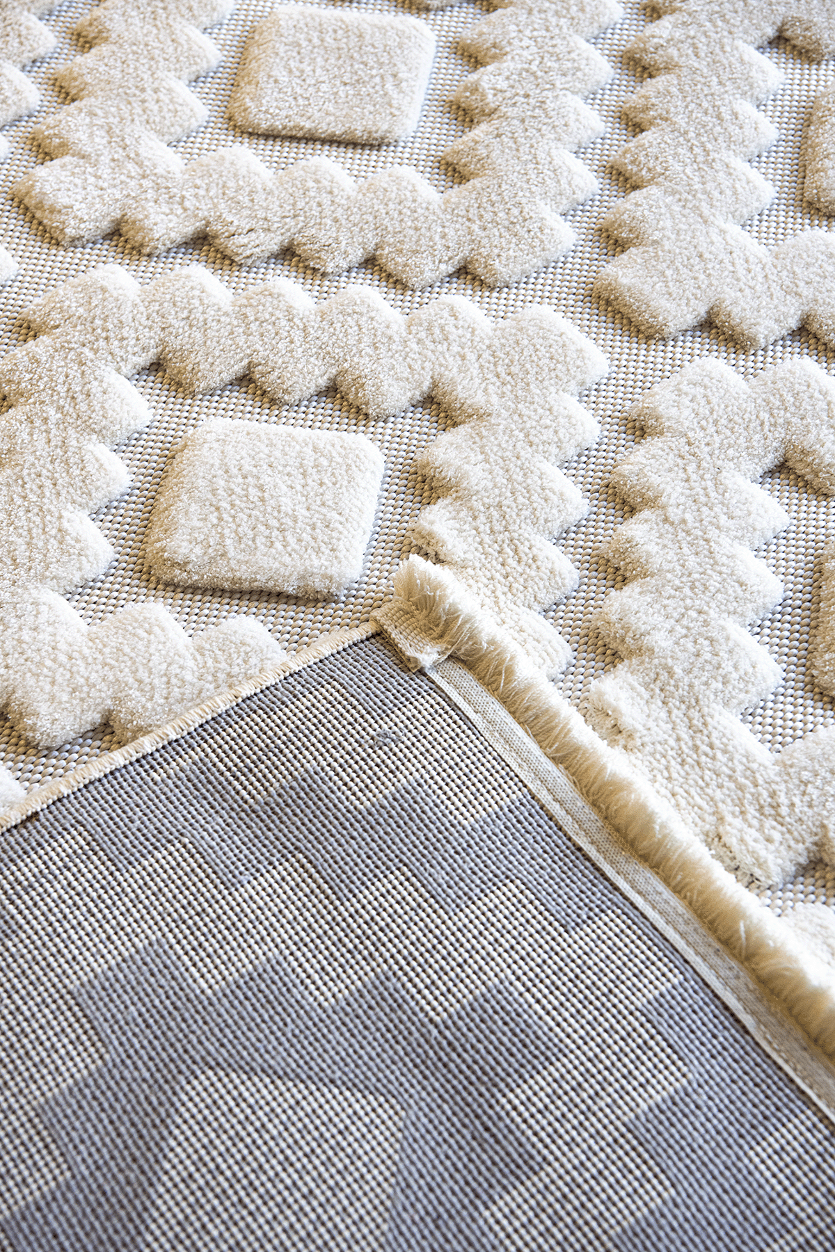 Seka Halı Ivory 8003 Beyaz Halı