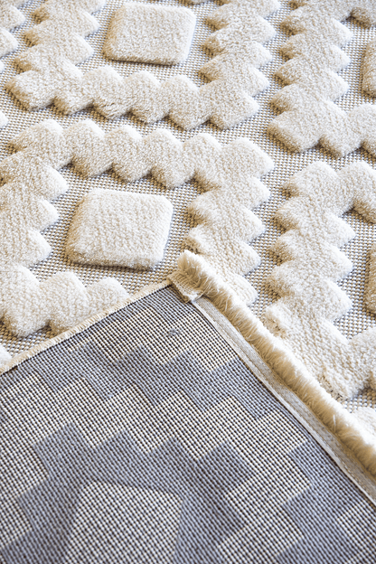 Seka Halı Ivory 8003 Beyaz Halı