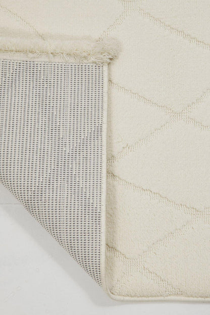 Evdeco Elizya 3109 Krem Modern Kesme Yolluk Halı
